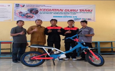 Hebat, Motor Listrik Karya SMKN 1 Woja Siap Dipamerkan di Kota Mataram